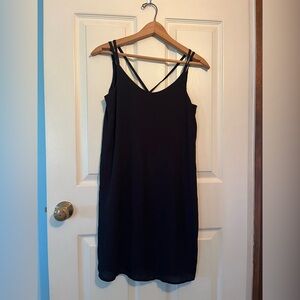 Pink Republic Spaghetti Strap Black Dress